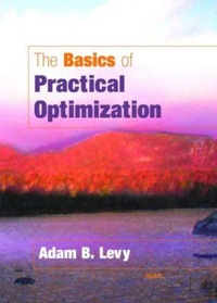 Abbildung von: The Basics of Practical Optimization - Society for Industrial and Applied Mathematics (SIAM)