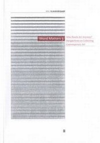 Enlarge image Cover: Words Matter Too - The Arts Institute at Bournemouth