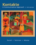 Cover: Kontakte: A Communicative Approach (Student Edition) - McGraw-Hill Inc.,US