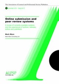 Cover: Online Submission and Peer Review Systems - Assoc of Learned & Professional Soc Publishers