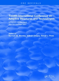 Enlarge image Cover: Twelfth International Conference on Adaptive Structures and Technologies - CRC Press