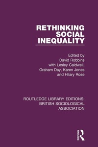 Enlarge image Cover: Rethinking Social Inequality - Routledge