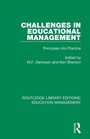 Cover: Challenges in Educational Management - Routledge