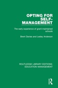 Cover: Opting for Self-management - Routledge