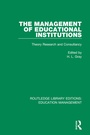Cover: The Management of Educational Institutions - Routledge