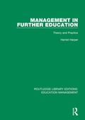 Cover: Management in Further Education - Routledge