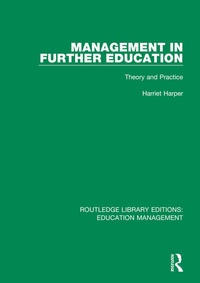 Enlarge image Cover: Management in Further Education - Routledge