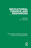 Cover: Educational Finance and Resources - Routledge