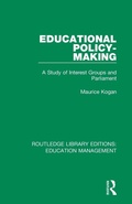 Cover: Educational Policy-making - Routledge
