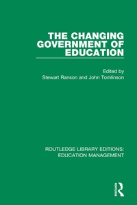 Abbildung von: The Changing Government of Education - Routledge