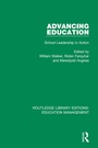 Cover: Advancing Education - Routledge