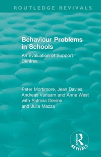 Enlarge image Cover: Behaviour Problems in Schools - Routledge