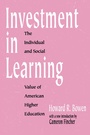 Cover: Investment in Learning - Routledge