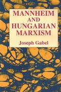 Cover: Karl Mannheim and Hungarian Marxism - Routledge