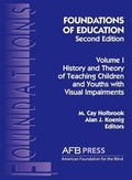Cover: Foundations of Education, 2nd Ed. - AFB Press
