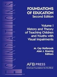 Enlarge image Cover: Foundations of Education, 2nd Ed. - AFB Press