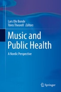 Cover: Music and Public Health - Springer