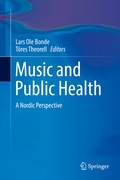 Cover: Music and Public Health - Springer