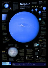 Abbildung von: Neptun - der tiefblaue Gigant - Planet Poster Editions