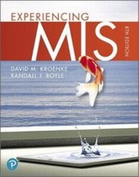 Enlarge image Cover: Experiencing MIS Plus Mylab MIS with Pearson Etext -- Access Card Package - Pearson