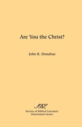 Abbildung von: Are You the Christ? - Scholars Press