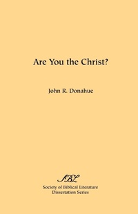 Abbildung von: Are You the Christ? - Scholars Press