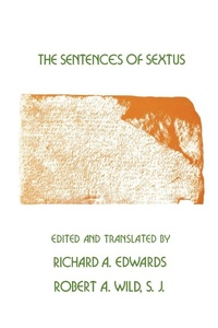 Enlarge image Cover: Sentences of Sextus - Scholars Press