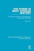 Cover: The Horse in West African History - Routledge