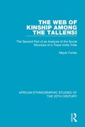 Cover: The Web of Kinship Among the Tallensi - Routledge