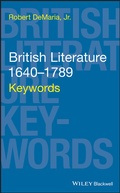 Cover: British Literature 1640-1789 - Wiley