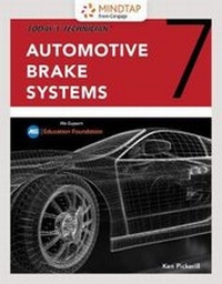 Abbildung von: MindTap for Pickeril's Today's Technician: Automotive Brake Systems, 4 terms Printed Access Card - CENGAGE Learning Custom Publishing