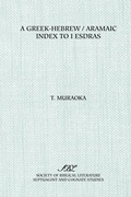 Cover: A Greek-Hebrew/Aramaic Index to I Esdras - Scholars Press