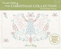 Enlarge image Cover: Doodle Stitching: The Christmas Collection Transfer Pack - Lark Books,U.S.