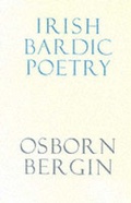Cover: Irish Bardic Poetry - Dublin Institute for Advanced Studies