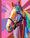Cover: Pop Art Horse Notebook - H.R. Wallace Publishing