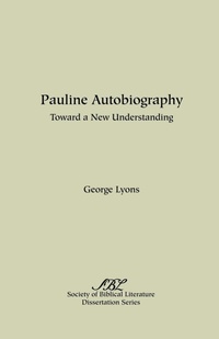 Abbildung von: Function of Autobiographical Remarks in the Letters of Paul - Scholars Press