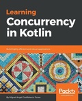 Cover: Learning Concurrency in Kotlin - Packt Publishing