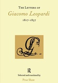 Cover: The Letters of Giacomo Leopardi 1817-1837 - Maney Publishing