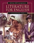 Cover: Literature for English Advanced Two, Student Text - McGraw-Hill Professional