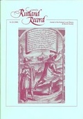 Cover: Rutland Record 2000: No. 20, 2000 - Rutland Local History and Record Society