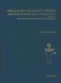Cover: Preliminary Excavation Reports and Other Archaeological Investigations - American Society of Overseas Research
