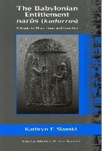 Enlarge image Cover: The Babylonian Entitlement Narus - American Society of Overseas Research