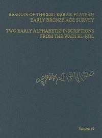 Enlarge image Cover: ASOR Annual 59 - American Society of Overseas Research