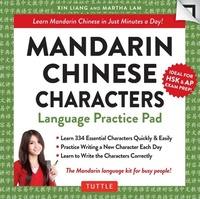 Abbildung von: Mandarin Chinese Characters Language Practice Pad - Tuttle Publishing