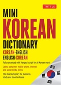 Cover: Mini Korean Dictionary - Tuttle Publishing