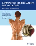 Cover: Controversies in Spine Surgery, MIS versus OPEN - Thieme Publishers