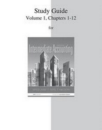 Enlarge image Cover: Intermediate Accounting, Volume 1 - Irwin/McGraw-Hill