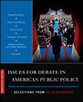 Cover: Issues for Debate in American Public Policy - CQ Press