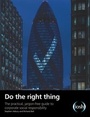 Cover: Do the Right Thing - IOSH Services Ltd