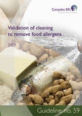 Cover: Validation of Cleaning to Remove Allergens - Campden & Chorleywood Food Research Association